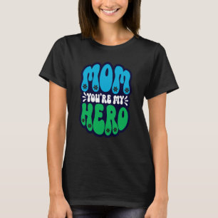 Camiseta Mãe, você é o meu retrato de Dia de as mães Herói