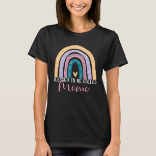 Camiseta Mãe Vovó Abençoada Por Ser Chamada Mãe