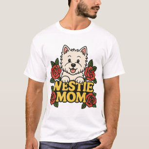 Camiseta Mãe Westie