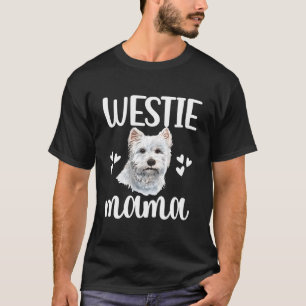 Camiseta Mãe Westie West Highland White Terrier Westie