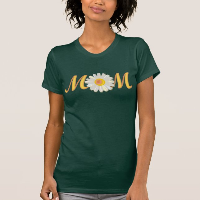 Camiseta Mãe White Daisy (Frente)