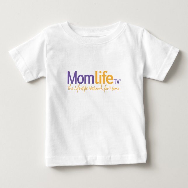 Camiseta MãeLifeTV® Bebê Tee - Branco (Frente)