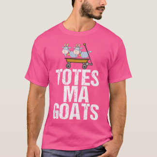 Camiseta Mães bolsas Caprinos Animais Engraçados Caprinos