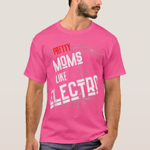 Camiseta Mães bonito Como Eletrotécnica Única Para Música