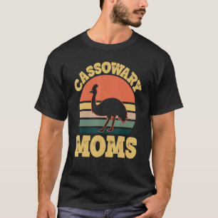 Camiseta Mães Cassowary Festa da Família Cassowary Cute