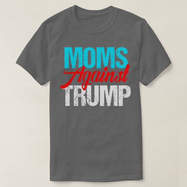 Camiseta Mães Contra Donald Trump (Frente do Design)