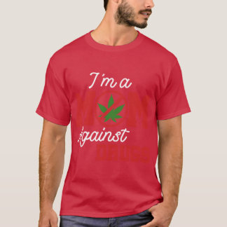 Camiseta Mães Contra Drogas Não às Drogas vintage retro ami