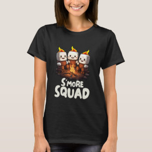 Camiseta Mães da Família Marshmallow de Campanha Smore Camp