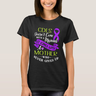 Camiseta Mães De Apoio A Crianças Com Cornelia De Lange