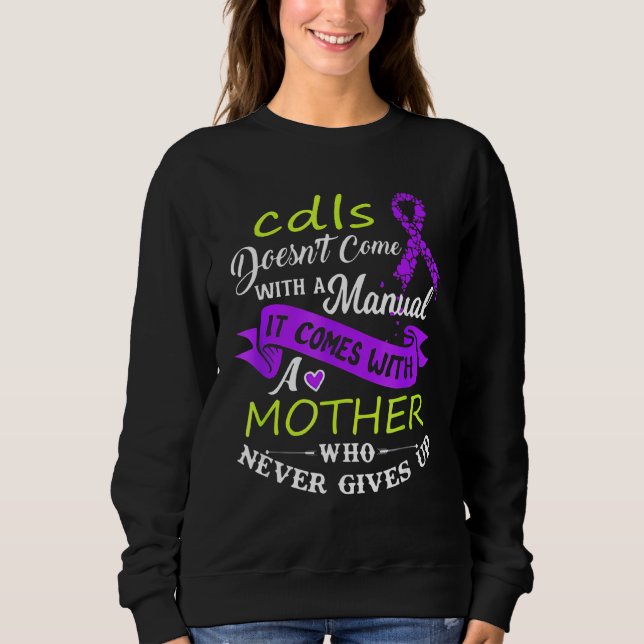 Camiseta Mães De Apoio A Crianças Com Cornelia De Lange (Frente)