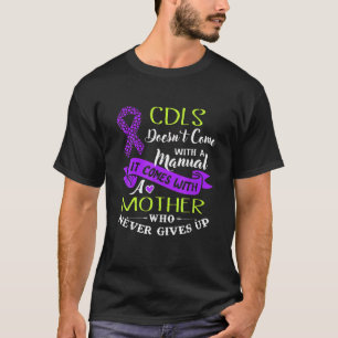 Camiseta Mães De Apoio A Crianças Com Cornelia De Lange