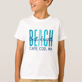 Camiseta Mães de bacalhau da praia da Guarda costeira (Ocea