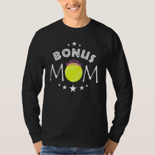 Camiseta Mães De Bônus Para Mulheres Tênis Ball Mãe Mulhere