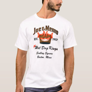 Camiseta MÃES de Boston da Praça Scollay Joe e Nemo Hot D