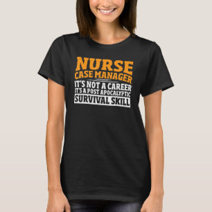 Camiseta Mães de casos de Enfermeiro de Funcionarios do Hos
