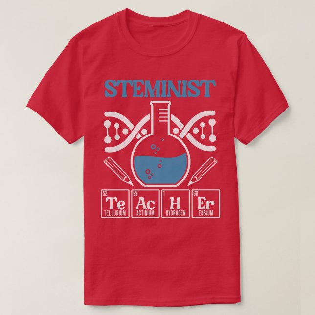 Camiseta Mães de Ciências de Professores de Engenharia Este (Frente do Design)