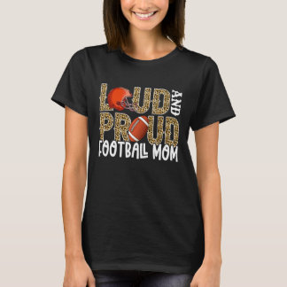 Camiseta Mães de futebol malandragem Leopard Imprime Cheeta