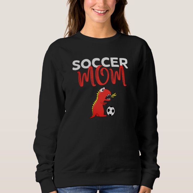 Camiseta Mães De Futebol Unem-Se: Diversão Dinossauros (Frente)