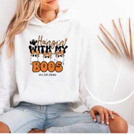 Camiseta Mães De Halloween Personalizadas - Hangin' Com Meu