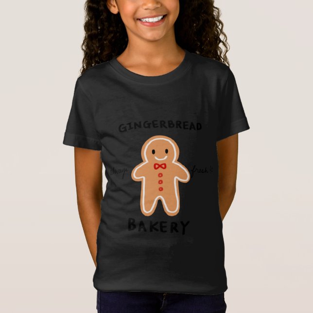 Camiseta Mães de pão de gengibre sempre frescas (Frente)