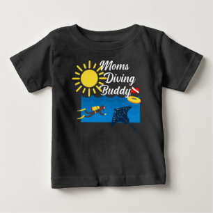 Camiseta Mães Design de Divisor do - Shir T-Baby Fine Jerse