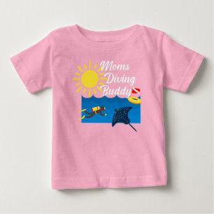 Camiseta Mães Design de Divisor do - Shir T-Baby Fine Jerse