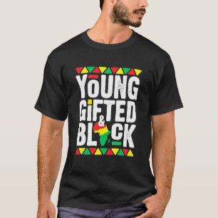 Camiseta Mães do Mês do Orgulho Africano Jovem Negro Dashik