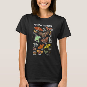 Camiseta Mães do Mundo Diferentes Tipos de Insetos da Mama