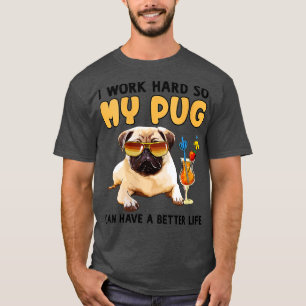 Camiseta Mães Engraçadas Pug Lover Pug Lover Dons (1)