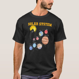 Camiseta Mães Espaciais da Astronomia Espacial do Sun Plane