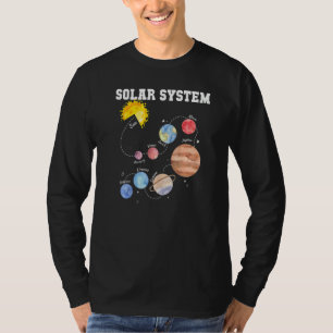 Camiseta Mães Espaciais da Astronomia Espacial do Sun Plane