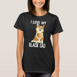 Camiseta Mães Eu Amo Meu Pai Negro História Negra Mês Bonit