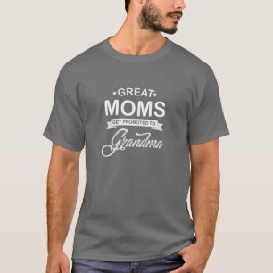 Camiseta Mães Excelentes De Mulheres São Promovidas Para A