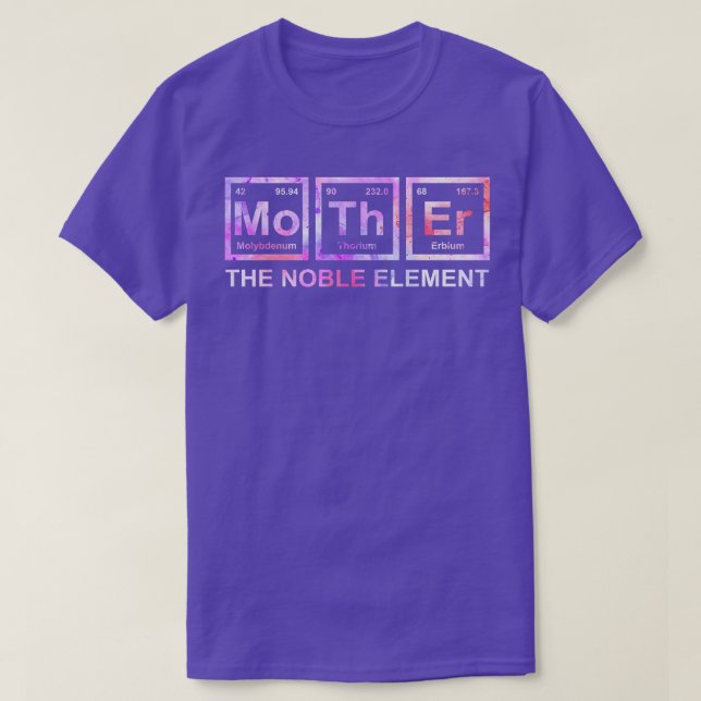 Camiseta Mães Mãe O Nobre Elemento Engraçado Mãe S (Frente do Design)