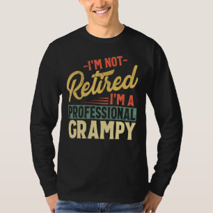 Camiseta Mães Não Estou Aposentado Sou um Gordo Grampado Pr