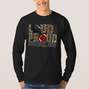 Camiseta Mães Orgulhosas e Barulhentas Futebol Estampa de L