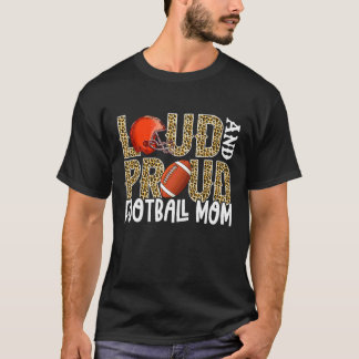 Camiseta Mães Orgulhosas e Barulhentas Futebol Estampa de L