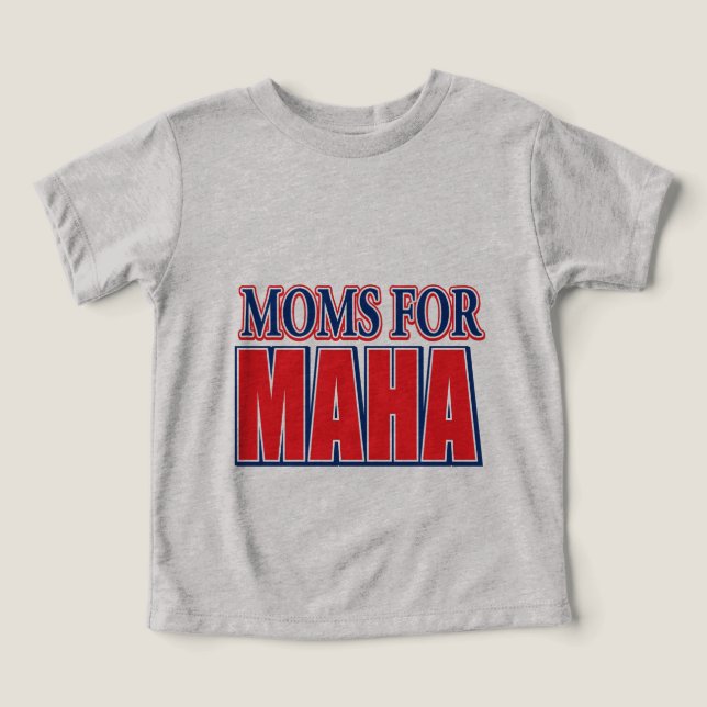 Camiseta Mães para MAHA (Design frontal)