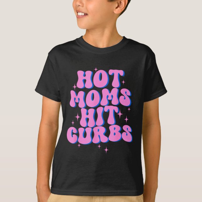 Camiseta Mães Quentes Batem nas Calçadas (Frente)