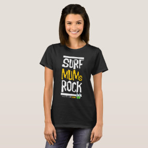 Camiseta Mães surfs rock!