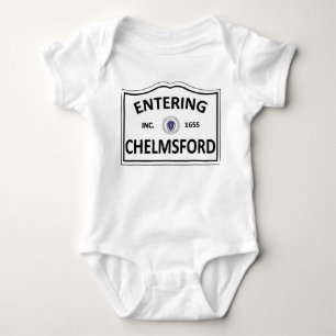 Camiseta MÃES Townie da massa da cidade natal de CHELMSFOR