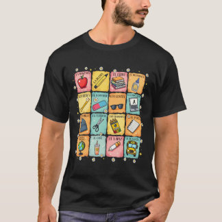 Camiseta Maestra Bilingue De Volta À Rua De Professores Esp