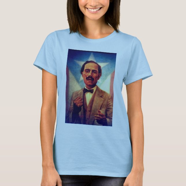 Camiseta Maestros do EL de Don Pedro Albizu Campos (Frente)