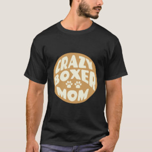 Camiseta Mãezinha Louca Mãe Design Para Pássaros De Cachorr