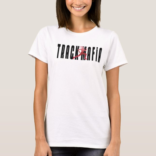 Camiseta Máfia da trilha - mulheres (Frente)
