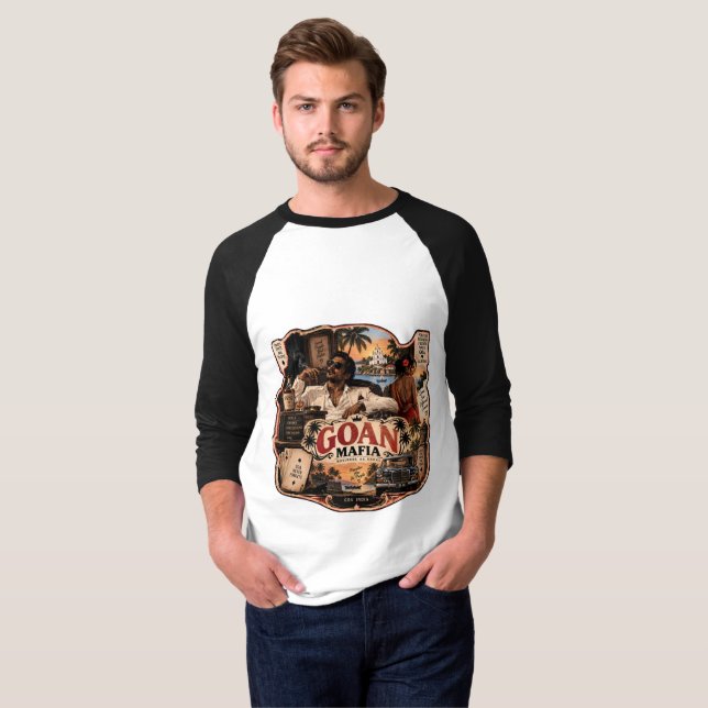Camiseta Máfia de Goa – Orgulho de Goa (Frente Completa)