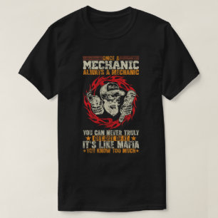 Camiseta Máfia Mecânica Para Sempre