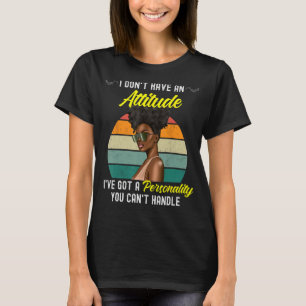 Camiseta Mag Afro-Africana da Rainha Negra de Melanina