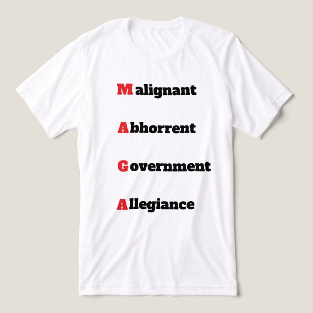 CAMISETA MAGA 4 (Design frontal)