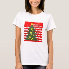 Camiseta MAGA Christmas Patriotic